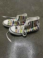 Converse Chuck Taylor All Star Shoes Youth Size 2 Rainbow High Top Sneakers