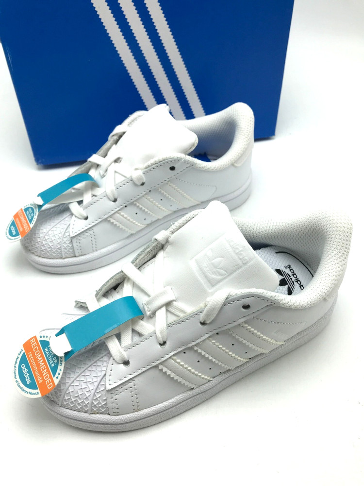ADIDAS Superstar Foundation I White B23663 Toddler shoes 9.5K