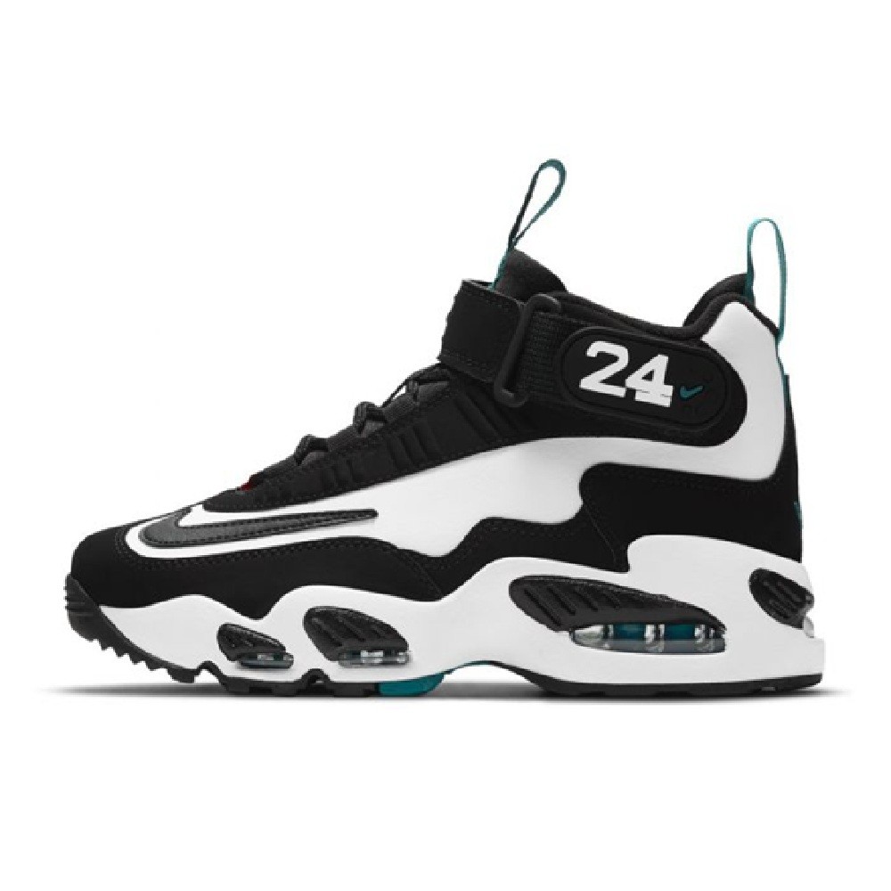 Big Kid’s Nike Air Griffey Max 1 White/Black-Fresh Water (DD8561 100)
