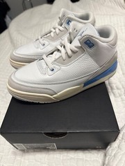 Jordan 3 Retro – 3Y – summit white/hydrogen blue (Lucky Shorts)