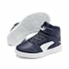 Sz PUMA Rebound Layup Synthetic Leather Hook and Loop (Little Kid) Puma Team