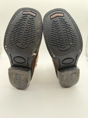 Kids Western Boots Unknown Size & Brand Measurement In Last Photo