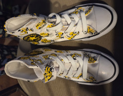 Converse Chuck Taylor All Star Kids High Top Sneakers Construction White US 12