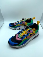 Nike Air Max 270 RT PS CU4673-001 Kid 3 Sneaker Multicolor Low Top Lace Up Shoes
