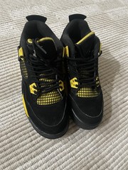 Air Jordan 4 Retro 2023 Mid Thunder GS Size 6.5Y 408452-017 AJ4