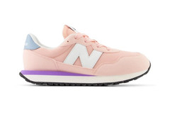 Kid’s New Balance 237 Casual Running Sneakers Pink Purple GS237VPB WIDE