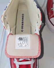🇺🇸 Converse Chuck Taylor All Star USA Flag High Tops Juniors Sz 4 EUC