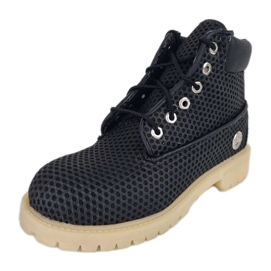 🚨 Timberland 6In 20719 Outdoor Classic Vent Goul Black LITTLE KIDS Size 2Y