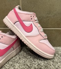 Nike Dunk Low PS ‘Triple Pink’ (DH9756-600) Little Kids Size 3y