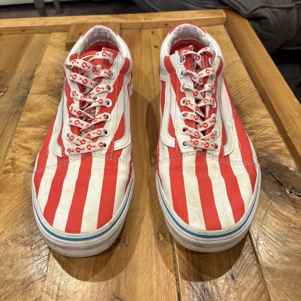 Vans x Where’s Waldo Striped Old Skool Men’s 11.5