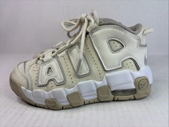 Nike Air More Uptempo White Sail Basketball DM1023-001 Youth Sz 1 Y No Box