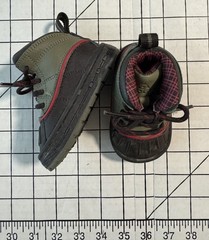 Nike Woodside 2 High ACG 524874-236 Duck Boot Baby Shoe Brown/Gray/Red Size 3C