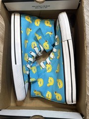 Converse Chuck Taylor All Star Pool Party Easy-On Sneakers Kids Size 2Y – NEW