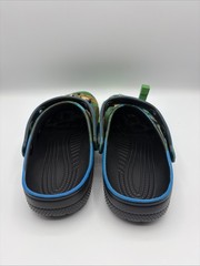 Crocs x Minecraft Pre-School Kids Classic Clog Size J4 Green Black 210830-90H