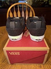 Size 4.5 Kids Vans Knu Skool Dazzled Black Glitter