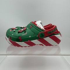 Brand New Crocs Mickey Mouse Christmas Holiday Lined Clogs Size Toddler Kid C11