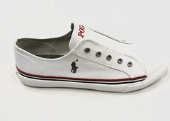 POLO RALPH LAUREN, RALLYE RF101509 JUNIOR SNEAKERS, JUNIOR SIZE 7= WOMEN’S 8.5