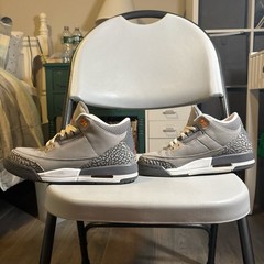 Nike Air Jordan 3 Retro GS “Cool Grey” Size 5.5 Y. Pre Owned, Gently Worn. Kids
