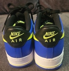 Nike Air Force 1 Low GS | Racer Blue/Volt/Black Size 6.5Y Youth Unisex Women’s 8
