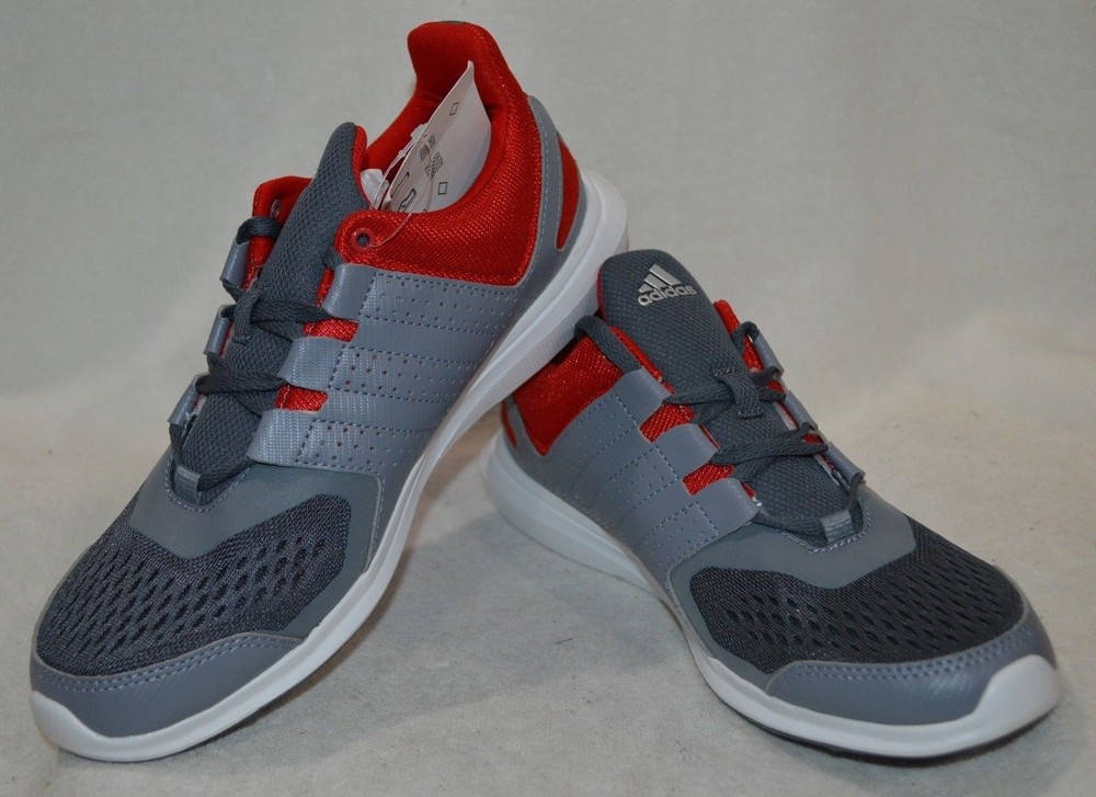 Adidas Hyperfast 2.0 K Scarlet/Silver/Onix Boy’s Running Shoes – Size 6 NWB