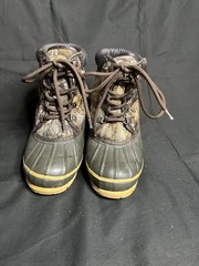 Magellan Outdoors PVC Camo Boot II Kids Size Youth 1