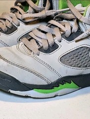 Jordan 5 Retro Green Bean size 11c Pre-owned, no box