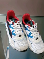 Puma RS-2K Internet Exploring Jr White Lapis Blue Sneakers 374220-02 Size 6C/5Y