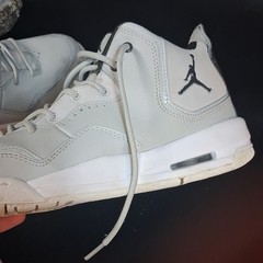Model: Jordan Courtside 23, styled after the Air Jordan 3.Color: Grey Fog / Dark