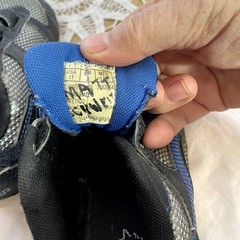 Starter Size 11 Child’s Black and Blue Hook and Loop Sneakers shoes