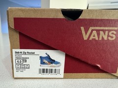 Sk8 Hi Toddler Blue Multi Canvas Sneakers – Rocket