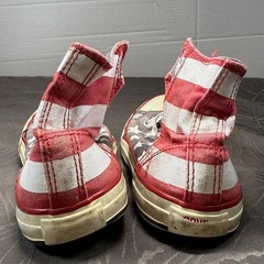 Converse All Stars red white blue flag shoes Kids Size 2