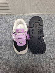 New Balance Kid Sneaker 6 Multicolor Logo Hook & Loop Closed Toe Toddler Shoe