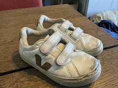 VEJA Small Esplar Hook & Loop Sneakers Youth Size 12