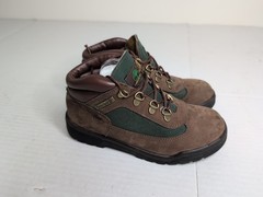 Timberland ‚Beef & Broccoli‘ Boys Size 3 Field Boots Brown-Olive 16737