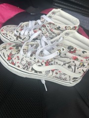 VANS Sk8-Hi Stranger Things Graphic Print High Top Sneakers Unisex Kids 3.5