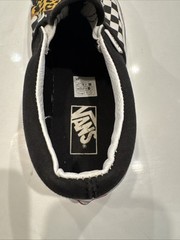 Vans Off The Wall Checkered Jaguar Print Slip On Shoes, Kids Size 3,