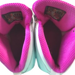 2017 Nike Air Jordan 10 X Retro White Fuchsia Maya Moore PE Size 7y, AA2900-159