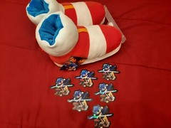 Sonic the Hedgehog 3 – Shoe/Slipper & Stickers Bundle
