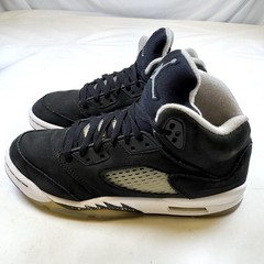 Air Jordan 5 Retro Moonlight Oreo 440888-011 GS Youth 7Y Black White Shoes