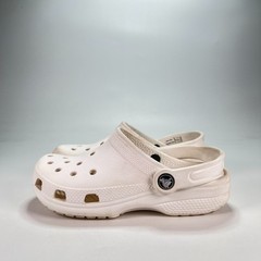 Crocs Classic Clogs White Lightweight Casual Comfort Shoes 206991 Youth Size 2