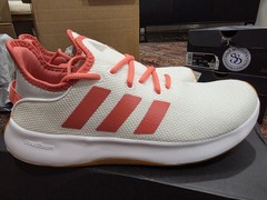 Adidas Cloudfoam Pure – Cloud White/Scarlet/Grey – Women’s Size 9