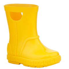 Nearly New $60 UGG Kids‘ Drizlita Boots (1130361T) Canary Yellow US7/UK6/EU23.5
