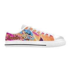 Jasmine aladdin Custom High Top Canvas Sneaker Shoes For Kids