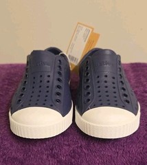 Native Jefferson Regatta Blue Waterproof Sneaker Shoes Toddler Size C8