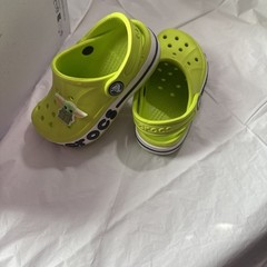 Crocs Star Wars Grogu Classic Clog size 8 toddler Baby Yoda Sandals