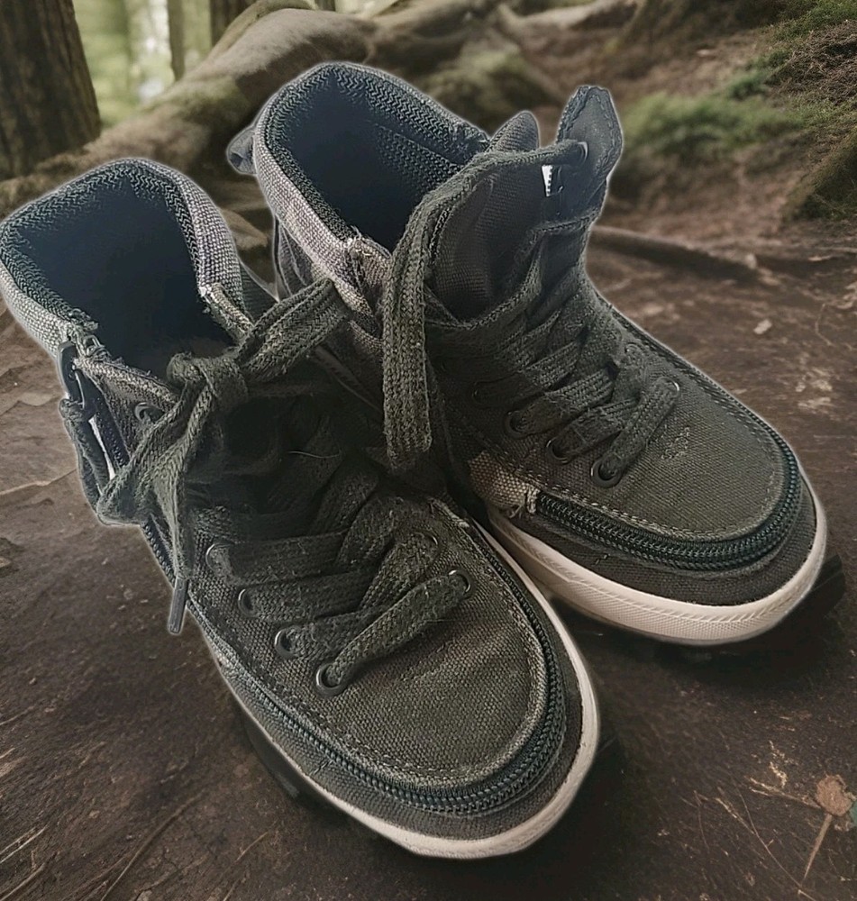 BILLY Classic WDR Camouflage Zip Around High Top Sneakers Sz Kids 12W F15