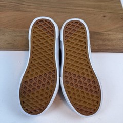 New NIB Big Kids Vans Seldan Platform White Skateboarding Sneakers Shoes Sz 1 Y