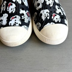 Native x Disney Mickey Mouse Slip On Shoes Size M3/W5 Black Waterproof Unisex