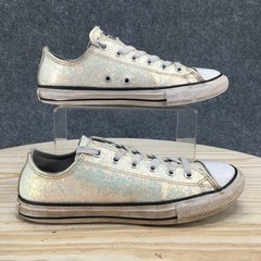 Converse Shoes Junior 5 Chuck Taylor All Star Glitter Sneaker Multicolor Lace Up