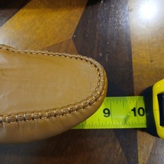 NEW Ruby Label Kids Mocassin Loafer Anchor Brown Size 2 Slip On Leather Quality